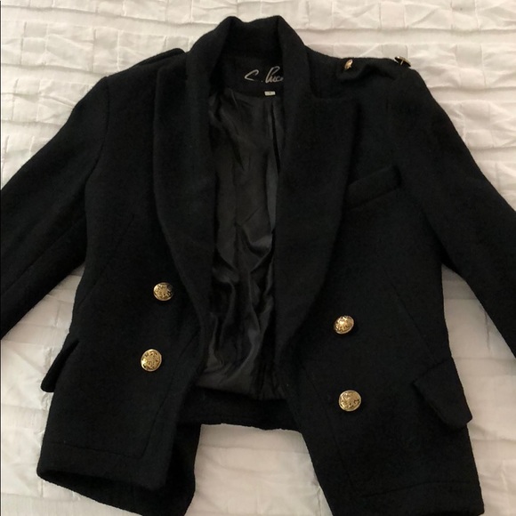 Chic Military Style Jacket - Picture 4 of 5